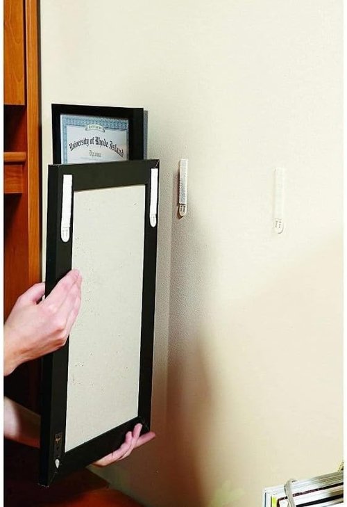 Command Indoor Picture Hanging Strips - 34 Large Pairs for Secure Wall Display | 68 Total Strips