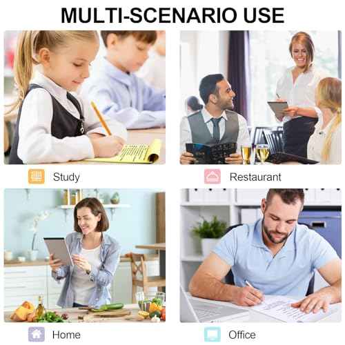 Utron 6 PCS Small Legal Pads 5x8 Yellow and White, Narrow Ruled Small Note Pads, Micro Perforated Writing Pad, College Ruled Legal Notepads 5x8 for Study, Office, To-Do Lists(30 Sheets/Small Notepad)