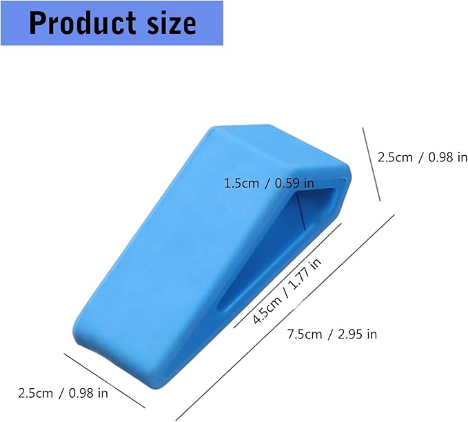 Ywmsfl 2Pcs Lightweight Portable Laptop Stand Small Cooling Slip Silicone Tilting Pad Small Tablet Ergonomic Stand for Typing