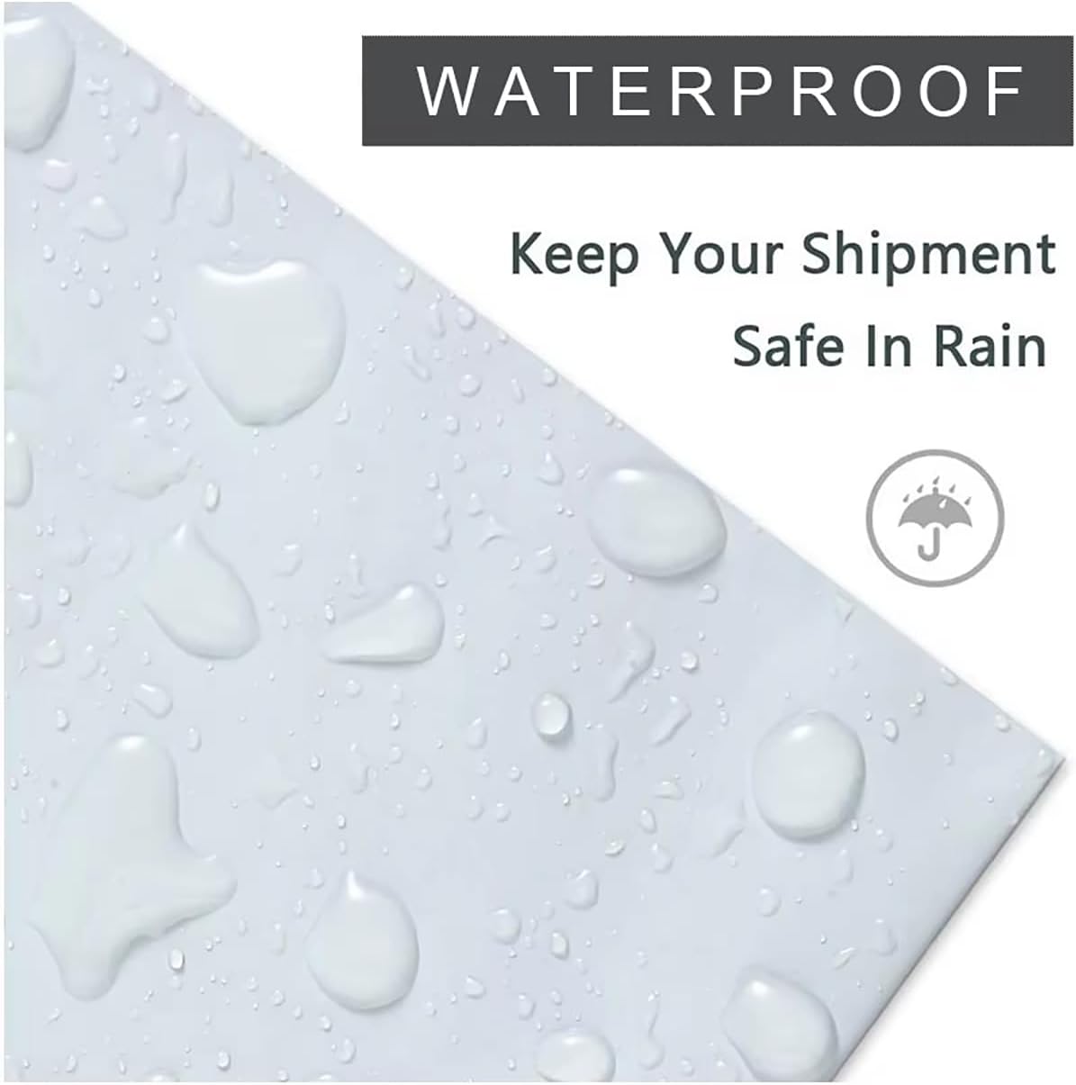 Skiennix Self-Adhesive Poly Mailers - Strong, Waterproof Shipping Bags | 14.5x19 Inch, 100 PCS