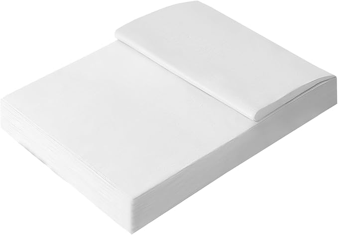 Simetufy 1000 Sheets White Tissue Paper Bulk - 15" x 20" Packing Paper for Moving, Gift Wrapping, Weddings, Birthdays, Holidays & Crafts