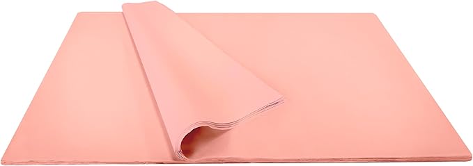Jillson Roberts Title Bulk 480-Sheet Count 20"x30" Recycled Tissue Available in 30 Colors, Peach