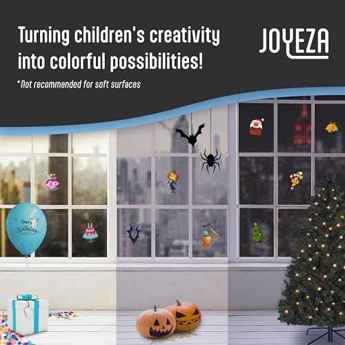 JOYEZA Premium Printable Vinyl Sticker Paper for Inkjet Printer - 80 Sheets Glossy White Waterproof, Dries Quickly Vivid Colors, Holds Ink well - Inkjet & Laser Printer