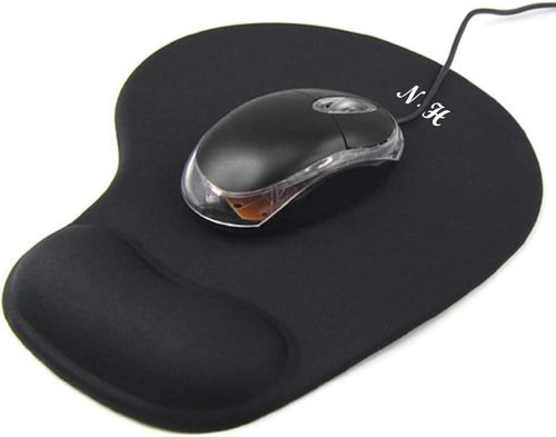 New Horrizon Ergonomic Mouse Pad - Gel Wrist Support for Pain Relief | Non-Slip Design for Home & Office