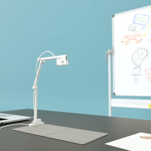 OKIOLABS OKIOCAM 2K USB Webcam & Document Camera - Perfect for Teachers & Remote Learning, 1440p