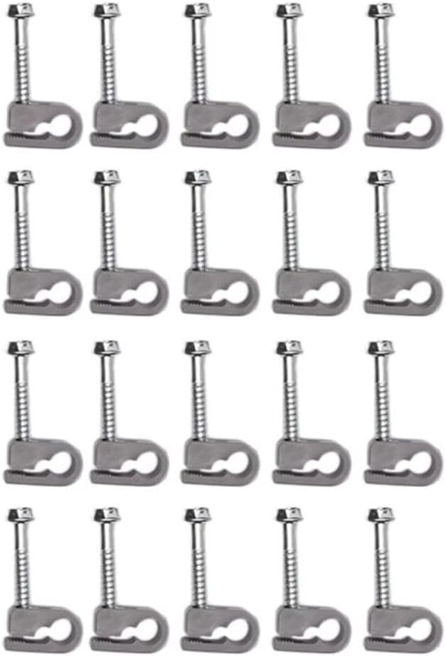 20 Piece Cable Organizing Clips with Screws for Starlink Installation and Management