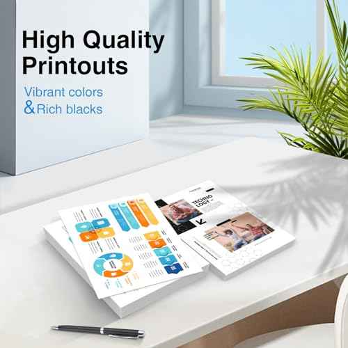 LC404 Ink Cartridges Replacement for Brother LC404 LC-404 LC404XL Work with Brother MFC-J1205W MFC-J1215W Printer MFC-J1205W XL Printer (4 Combo Pack, BK/C/M/Y)