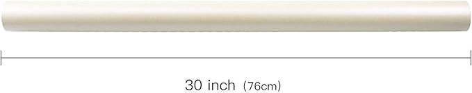 RUSPEPA Off White Matte Wrapping Paper-81.5 Sq Ft-Solid Color Pearly-lustre Paper Perfect for Wedding, Birthday, Christmas, Baby Shower -30Inch X 32.8Feet