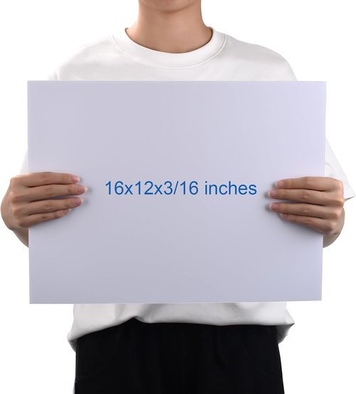 Foam Board | Premium 12-Pack - Acid-Free, Double-Sided White Poster Board for Crafts & Displays