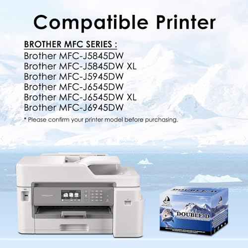 DOUBLE D Compatible LC3037 LC3037XXL Ink Cartridges for Brother LC3037 LC3037XXL LC3039, High Yield for MFC-J6945DW MFC-J5845DW XL MFC-J5945DW MFC-J6545DW XL (Black, Cyan, Yellow, Magenta, 4 Pack)