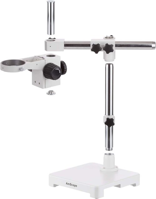 AmScope SAW Heavy-Duty Boom Stand for Stereo Microscopes - Durable & Adjustable Design