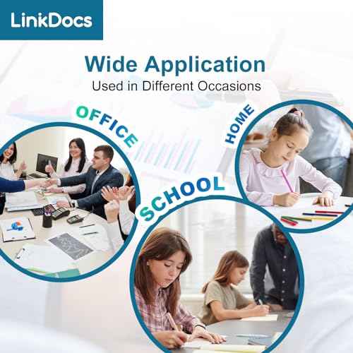 LinkDocs LC406 Ink Cartridges Compatible Replacement for Brother LC406 LC406XL Compatible with Brother MFC-J4535DW MFC-J4345DW MFC-J4335DW MFC-J5855DW MFC-J5955DW MFC-J6555DW (4 Color)