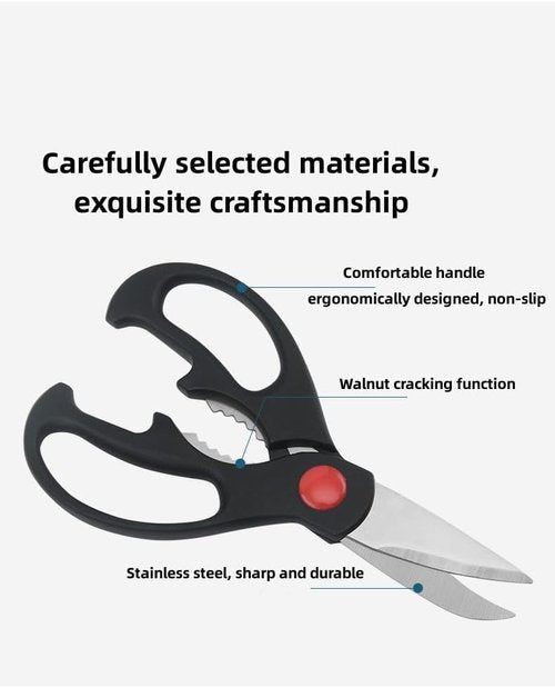 Craft Scissors 3-Pack by [Brand Name] - All-Purpose Blades with Comfort Grip Handles for Sewing & Crafts