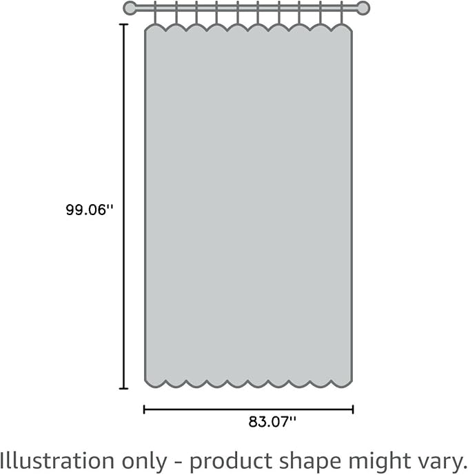 Beauoop Floral 100% Blackout Curtains 84 Inches Long 2 Panels for Bedroom Living Room Blue Grey and White Flower Patterned Room Darkening Thermal Soundproof Grommet Window Treatments Drapes, 52X84