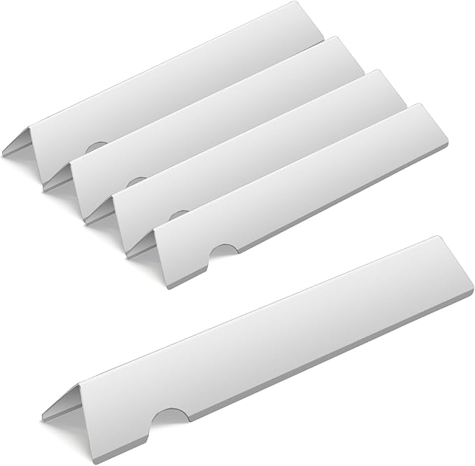KifonMetals 17.1" Stainless Steel Flavorizer Bars for Weber Genesis II Grill Parts, GS4 Genesis II/II LX 300, II E-310, II E-315, II E-335, II LX-340 Replacement Parts, for Weber 66795, 5 Pcs
