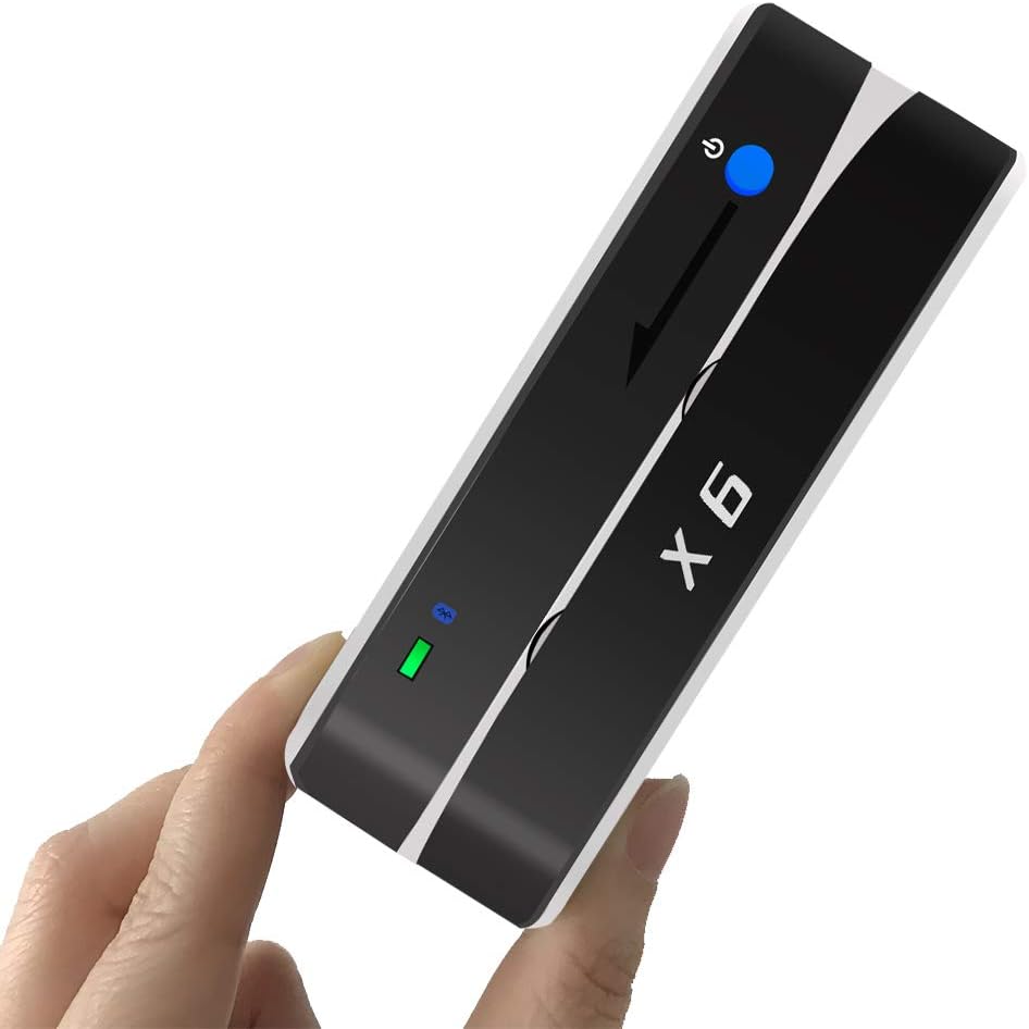 Skiennix Bluetooth USB Card Reader - Mini Portable 3 Tracks Writer & Encoder