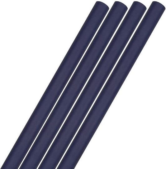 JAM Paper Gift Wrap - Matte Wrapping Paper - 100 Sq Ft Total - Matte Presidential Blue - 4 Rolls/Pack