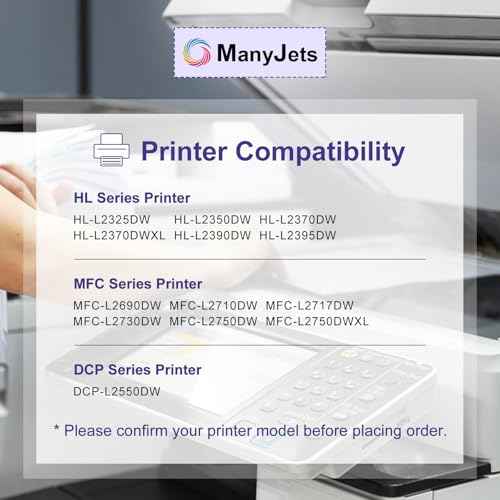 DR730 Drum Unit - Compatible for Brother DR730 DR-730 DR760 DR-760 Drum - for HL-L2370DW HL-L2395DW MFC-L2710DW MFC-L2750DW DCP-L2550DW MFC-L2690DW MFC-L2730DW Printer(Not Toner,2-Pack)