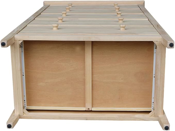International Concepts Dresser with 5 Drawers ,Unfinished
