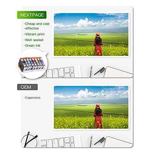 CLI 42 Ink Cartridges 8 Color Compatible for Canon 42 CLI-42 CLI42 CLI 42 Ink Value Pack for PIXMA Pro-100 Pro -100S Printers (Canon Pro 100 Ink Cartridges 9-Pack)