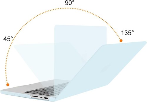 **MOSISO MacBook Pro 14 Inch Hard Case - Cloud Blue with Keyboard Skin, Screen Film & Pouch**