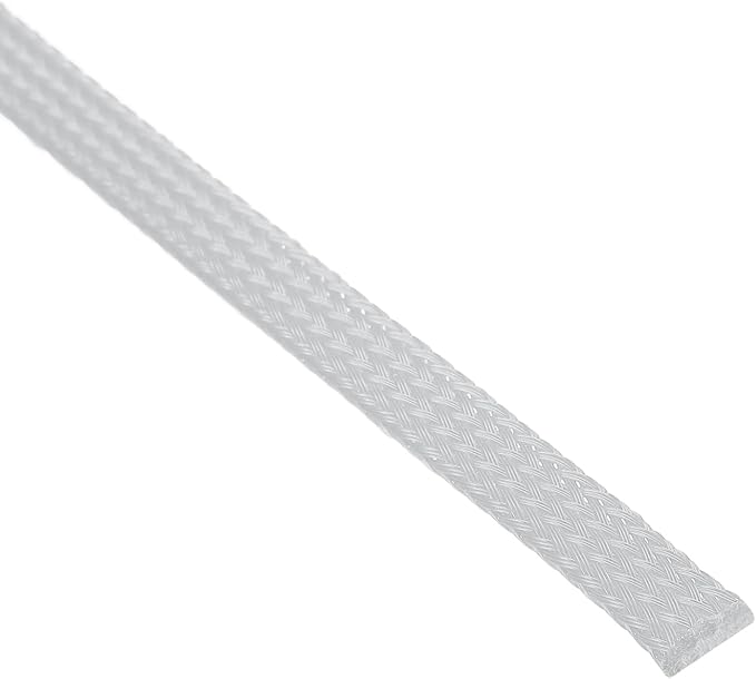 uxcell PET Expandable Sleeving 10ft 1/4" Gray Cable Management Sleeve Cord Organizer for Wrap Protect Cable