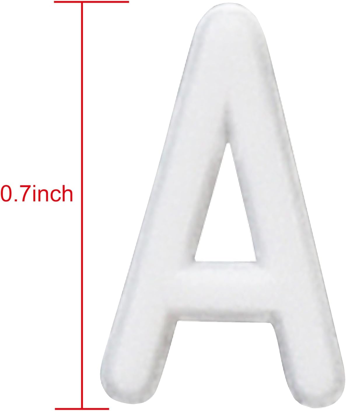 Skiennix Felt Letter Board Letters - 300 Pieces of Characters, Numbers & Symbols | 0.7 Inch White