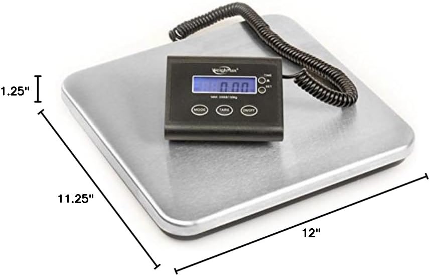 WeighMax W-4830 Industrial Postal Scale - 330lb Capacity for Accurate Weighing