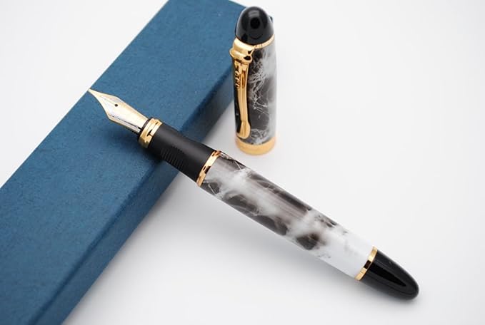 JINHAO X450 Fountain Pen M Nib (Grey Marble)