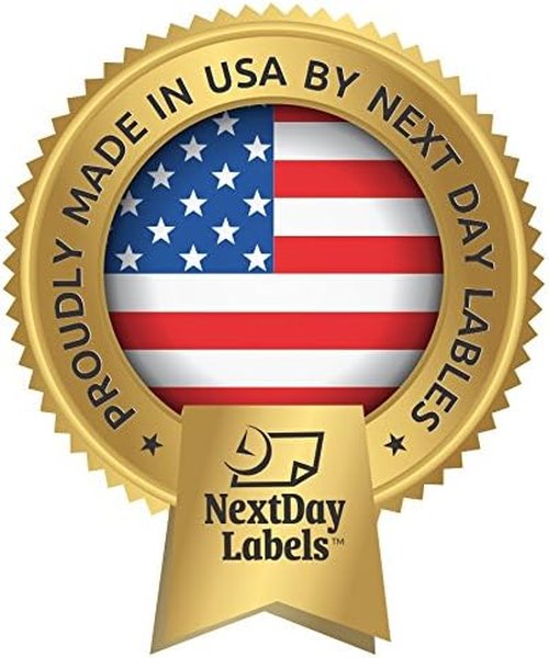 NextDayLabels Perforated Paper - 500 Sheets, 8.5" x 11" in Green with 5.5" Perforation