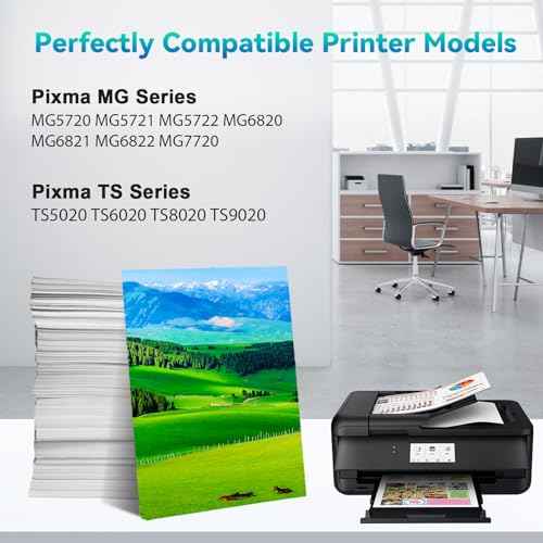 MG7720 Ink Cartridge for Canon Compatible PGI-270XL CLI-271XL Ink Cartridge Replacement for 270 271 XL Ink use for Canon MG7720 TS5020 TS6020 MG6820 MG6821 MG5720 TS9020 MG5721 MG5722 MG6822 (5 Pack)