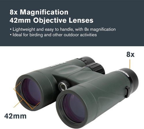 Celestron - Nature DX 8x42 Binoculars | Perfect for Birdwatching & Outdoor Adventures - Waterproof, Fogproof, Multi-Coated