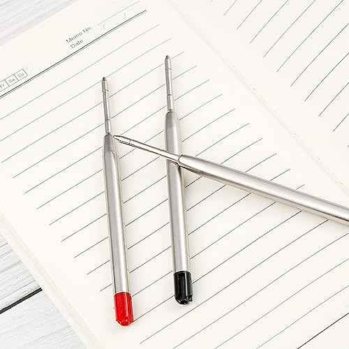 Pack of 10 Replaceable Ballpoint Pen Refills, G2 Gel Ink Refills,1mm Medium Point,Twist Pen Refill,Ball Point Pen Refills,Ink Refills for Pens,Black Ink Refills