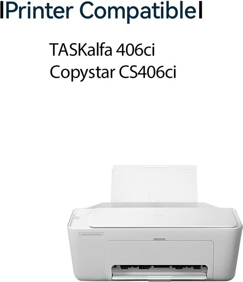 Kyocera TK-5217 Toner Cartridge - Remanufactured 4-Pack for TASKalfa 406ci & Copystar CS406ci