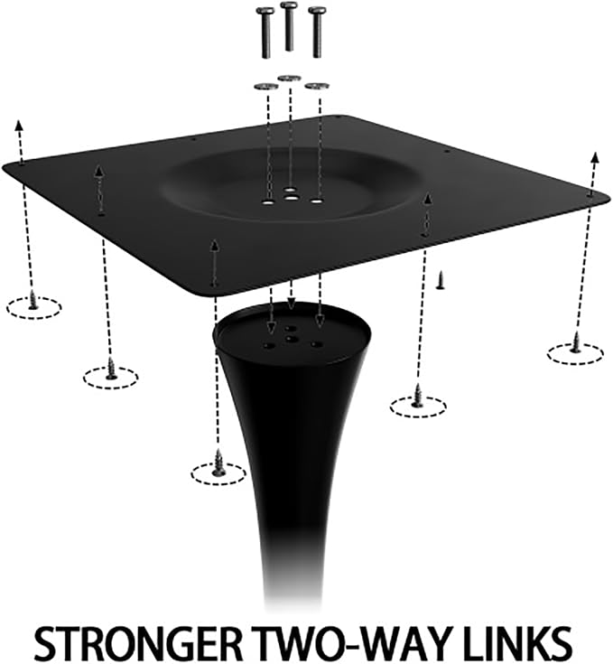 31.5" Tulip Table for 2-4 Persons Modern Round Dining Room Table, Mid-Century Modern Nature Small Kitchen Table with MDF Wooden Top, Leisure Coffee Table for Living Room, Dining Room, Office
