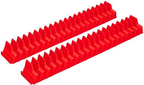 Ernst Manufacturing Wrench Pro - Magnetic Modular Organizer for 40 Tools - Red | Made in the USA