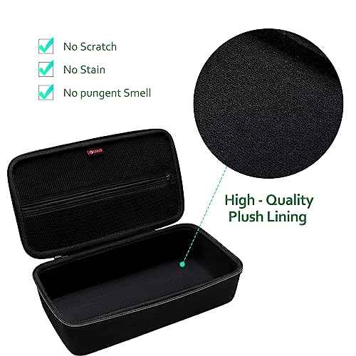 XANAD Hard Case for Fujitsu ScanSnap iX1300 or Doxie Pro DX400 Scanner USB Double-Sided Color Document-Scanner Carrying Storage Bag