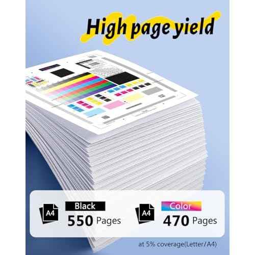 Remanufactured Ink Cartridges for Epson 202XL Multipack for 202 XL Ink Cartridges for Epson Printer WF-2860 XP-5100 (6 Pack,2 Cyan 2 Magenta 2 Yellow)