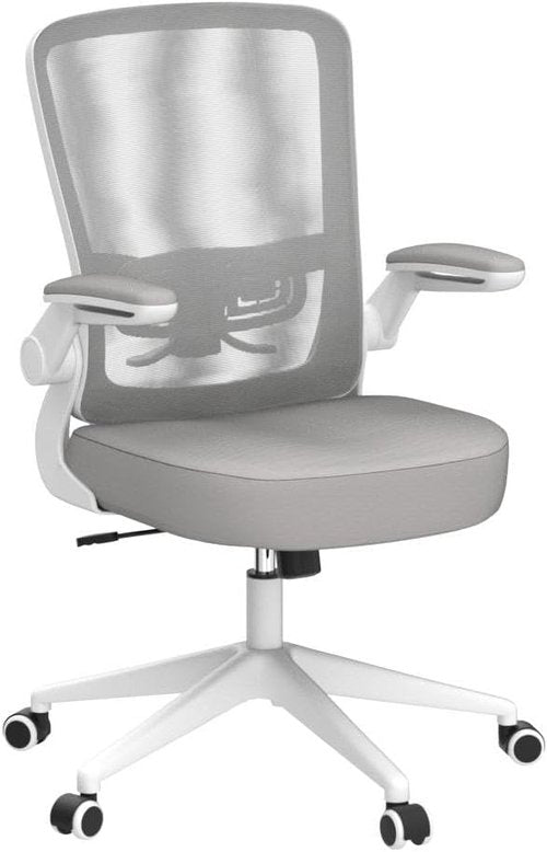 FelixKing Ergonomic Office Chair - Adjustable Height & Lumbar Support | Gray Swivel Desk Chair