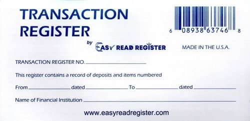 Checkbook Registers - USA-Made Transaction Ledger | 24-26 Calendars, 18 Count