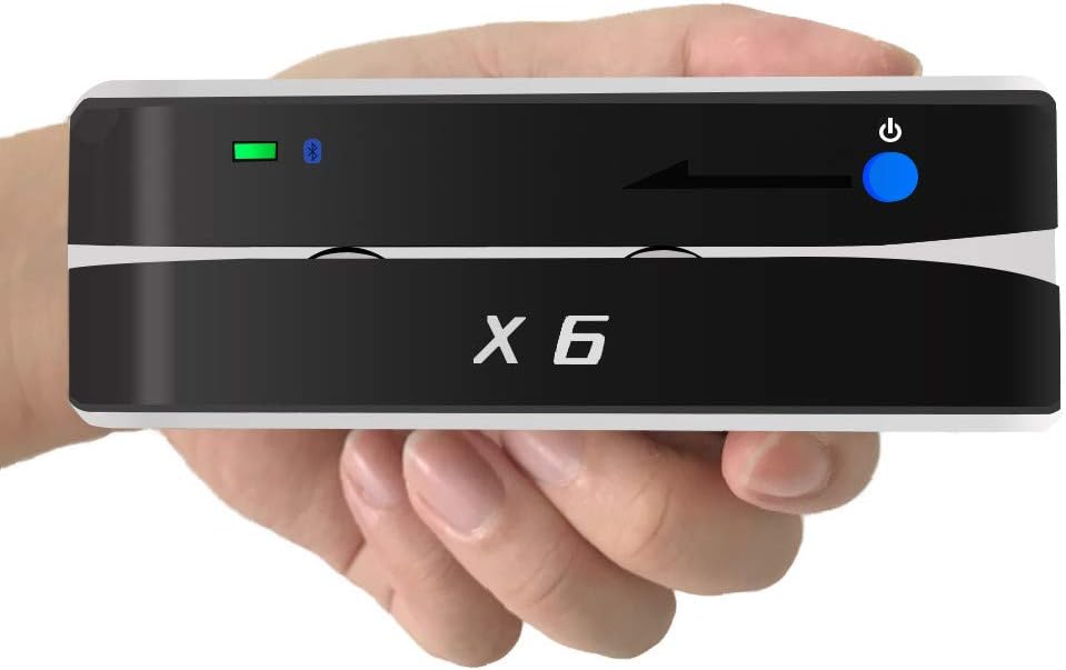 Skiennix Bluetooth USB Card Reader - Mini Portable 3 Tracks Writer & Encoder