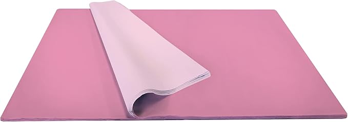 Jillson Roberts Bulk 20 x 30 Inches Recycled Tissue, Magenta, 480 Unfolded Sheets (BFT10)