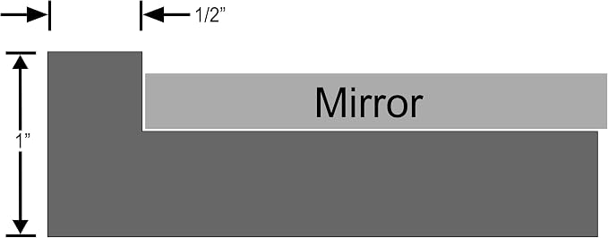 OVALCREST - Oval Wooden Beveled Wall Mirror for Home Decor, Bathroom, Vanity, Bedroom, Living Room, Hallway - London Style (Matte Black) 25.1 x 21.1