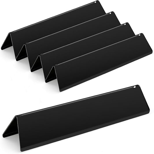 15.3 inch Flavorizer Bars for Weber Spirit Grill Parts Spirit I & Spirit II E310 E320 E330 S310 S320 S330 Gas Grills with Front Control Knob, 5 PCS 7636 Porcelain-enameled Steel Flavor Bars