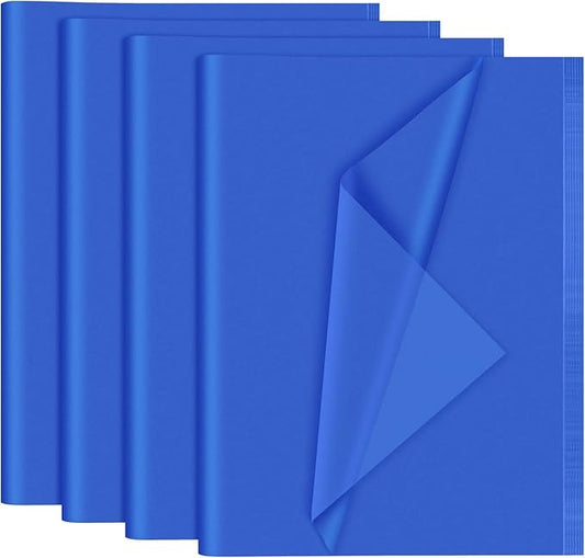NEBURORA 120 Sheets Blue Tissue Paper - 14 x 20 Inches Navy Blue Wrapping Tissue for Gift Bags, Packaging, Floral Filler, Crafts, Birthday, Baby Shower, Wedding Decor