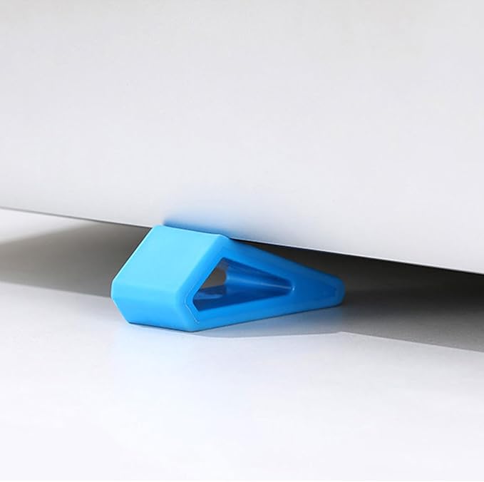 Ywmsfl 2Pcs Lightweight Portable Laptop Stand Small Cooling Slip Silicone Tilting Pad Small Tablet Ergonomic Stand for Typing