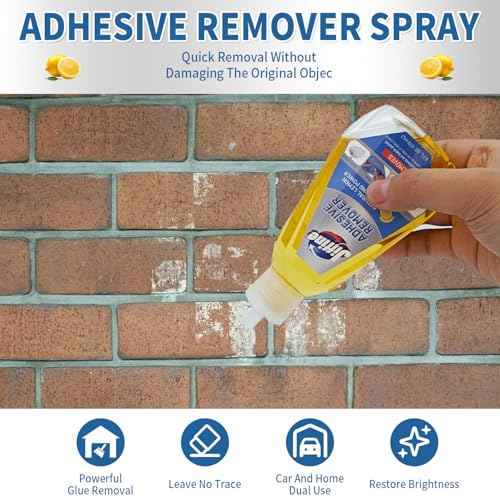 Original Adhesive Remover - 6 Ounce - Surface Safe for Removing Stickers, Labels, Decals, Residue, Tape, Gum, Grease, Tar, Crayon, Glue