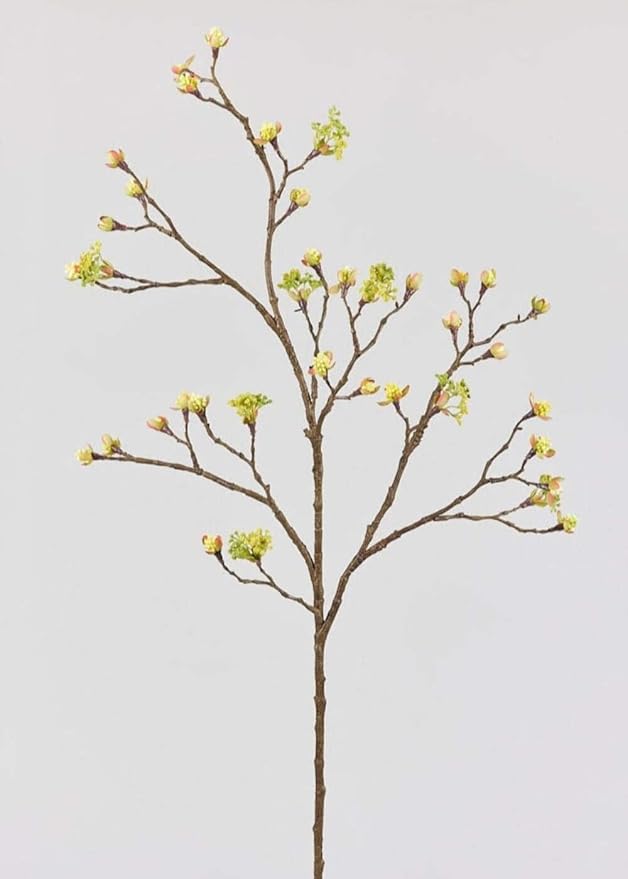 Afloral Artificial Budding Flower Branch - 42"