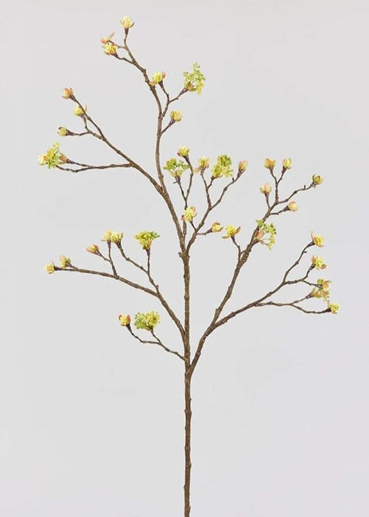 Afloral Artificial Budding Flower Branch - 42"
