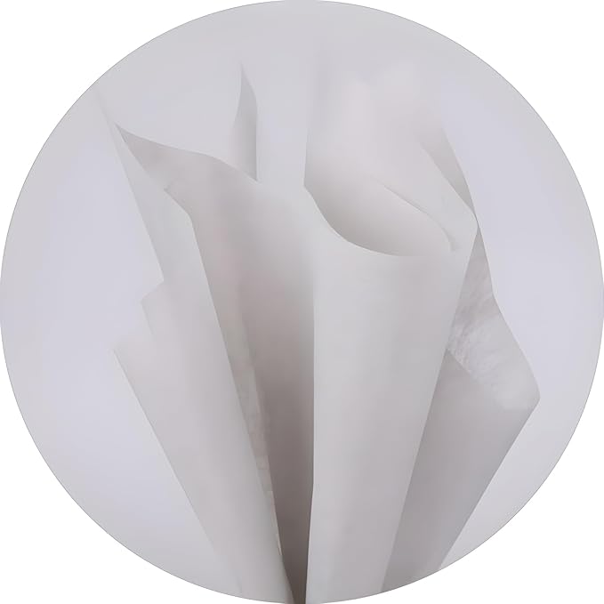 96 Sheets Tissue Flower Wrapping Paper Cotton Wrapping Flower Paper Withdrawable Lining Paper Non-woven Waterproof Floral Bouquet Wraps For Florist Packaging Arrangement (Light Gray)